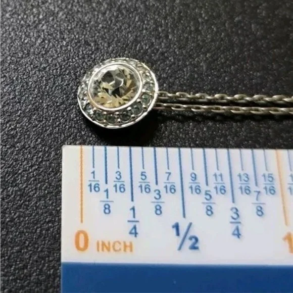 Swarovski Silver and Gold Pendant Necklace - Picture 4 of 4